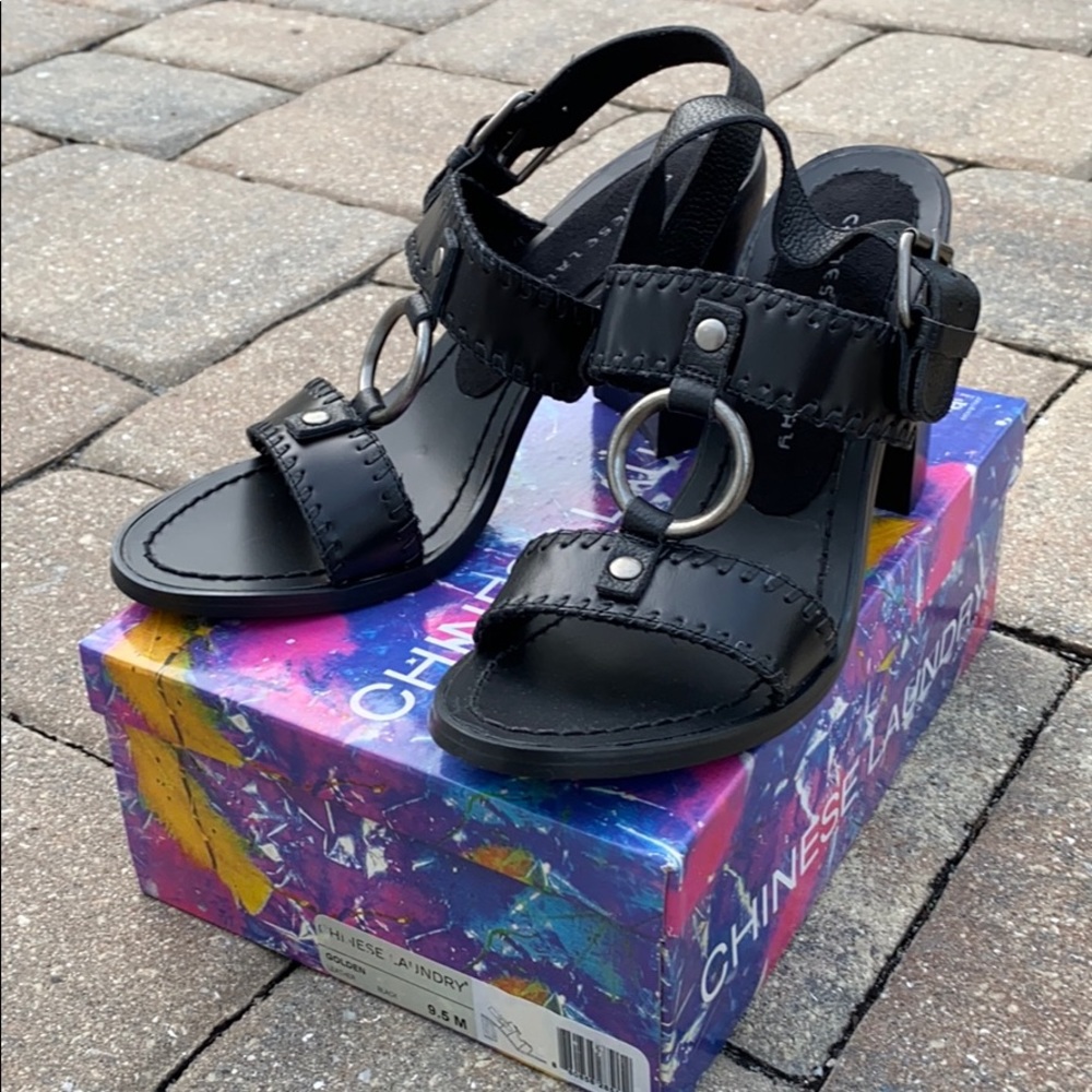 NWT Chinese Laundry NEW Heels Pumps LEATHER Shoes